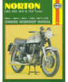 Norton 500/600/650/750 Twins Repair Manual, 1957-1970 Norton 500/600/650/750 Twins Repair Manual, 1957-1970