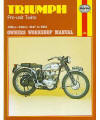 Triumph Pre-Unit Twins Repair Manual, 1947-1962 Triumph Pre-Unit Twins Repair Manual, 1947-1962