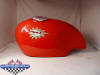 BSA A65 Spitfire tank Signal Red
