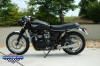 Hinckley Bonneville with Classic Aftermarket Seat