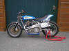 Jean-Marc Marie's Norton Flattracker in France